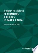 MF1046_2 Técnicas de servicio de alimentos y bebidas en barra y mesa