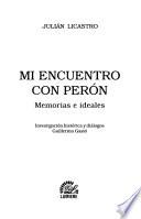 Mi encuentro con Perón