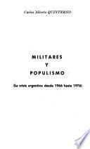 Militares y populismo