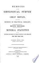 Mineral Statistics of the United Kingdom of Great Britain and Ireland