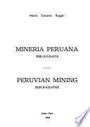 Minería peruana; bibliografía