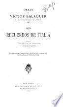 Mis recuerdos de Italia