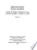 Miscel·lània Joan Fuster