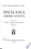 Miscelanea americanista