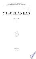 Miscelánea