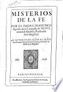Misterios de la fe