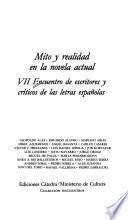 Mito y realidad en la novela actual