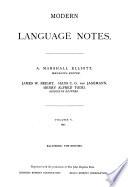 Modern Language Notes