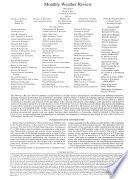 Monthly Weather Review