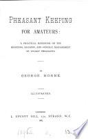 Moore's Columbarium. Reps., with a notice of the author, by W.B. Tegetmeier