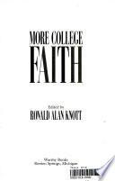 More college faith