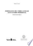 Morfología del verbo auxiliar alto navarro meridional