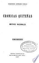 Motivos nacionales: Crónicas quiteñas