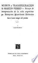 Muerte y transfiguración de Martín Fierro