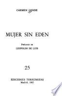 Mujer sin Edén
