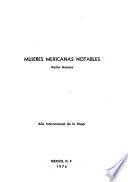 Mujeres méxicanas notables