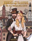 Mujeres Steampunk libro para colorear para adultos 1