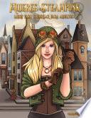Mujeres Steampunk libro para colorear para adultos 2