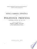 Música barroca española