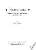 Mystery Index