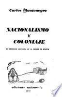 Nacionalismo y coloniaje