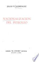 Nacionalización del petróleo