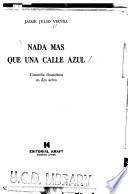 Nada más que una calle azul