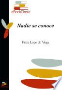 Nadie se conoce (Anotado)