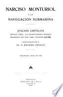 Narciso Monturiol y la navegación submarina