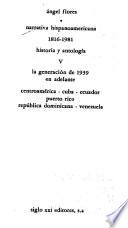 Narrativa hispanoamericana 1816-1981