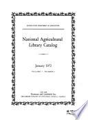 National Agricultural Library Catalog