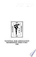 National Bar Association Membership Directory