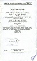 Native American Housing Assistance