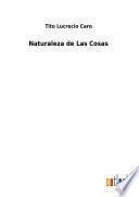 Naturaleza de Las Cosas