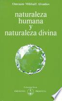 Naturaleza humana y naturaleza divina