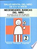 NECESIDADES BÁSICAS DEL NIÑO SALUD MENTAL DEL NIÑO DE 0 A 12 AÑOS Módulo 2