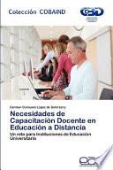 Necesidades de Capacitación Docente en Educación a Distancia