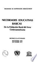 Necesidades educativas básicas de la población rural del área centroamericana