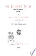 Nerone Assuero a Roma di Roberto Hamerling