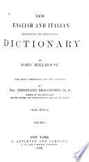 New English and Italian Pronouncing and Explanatory Dictionary