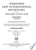 New International Dictionary of the English Language