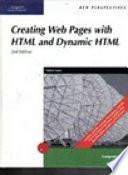 New Perspectives on Creating Web Pages with HTML and Dynamic HTML