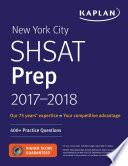 New York City SHSAT Prep 2017-2018