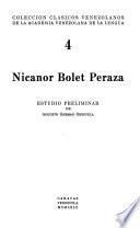 Nicanor Bolet Peraza