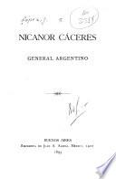 Nicanor Caceres, genernal argentino
