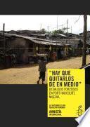 Nigeria. Desalojos forzosos