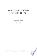 Nineteenth century Spanish plays