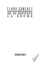No es distinta la noche