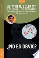 ¿No es obvio?