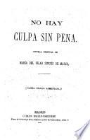 No hay culpa sin pena